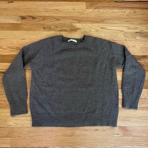 Olive Clothing Hako Jumper/Sweater. Melange Brown.